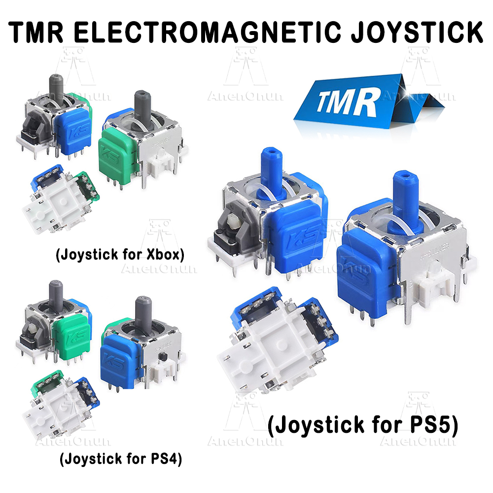 Gaming Console In Tv - TMR Elektromagnetische Joystick voor PS5/PS4/Xbox Controller