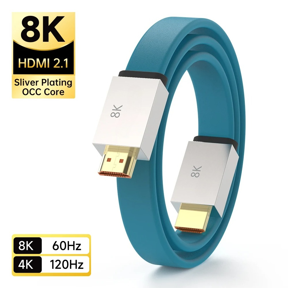 Hdmi Cable 2.1 - HDMI 2.1 Kabel 48Gbps 8K@60Hz 4K@120Hz