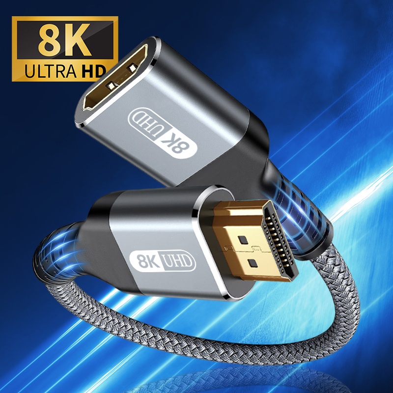 Hdmi Cable 2.1 - 8K HDMI Verlengkabel HDMI 2.1 Man-vrouw