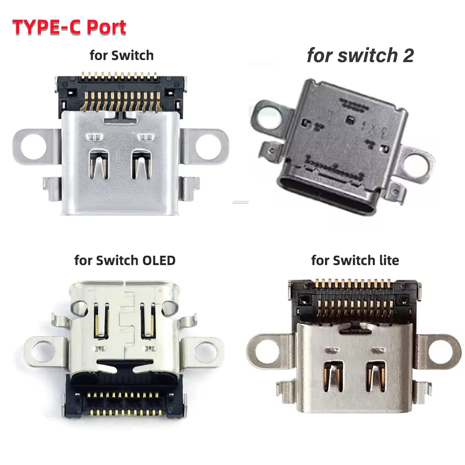 Nintendo Console Switch Oled - Vervanging Type C-poort oplaadpoort voor Nintendo