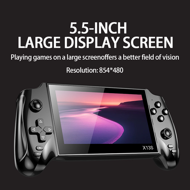 Gaming Console Zone - X13S Retro Handheld Game Console, draagbare