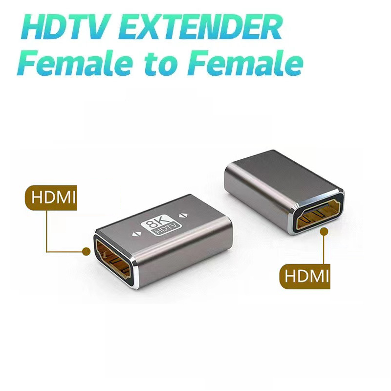 Hdmi Cable 2.1 - 8K Hdmi 2.1/2.0 Compatibel Vrouw-Vrouw Adapter