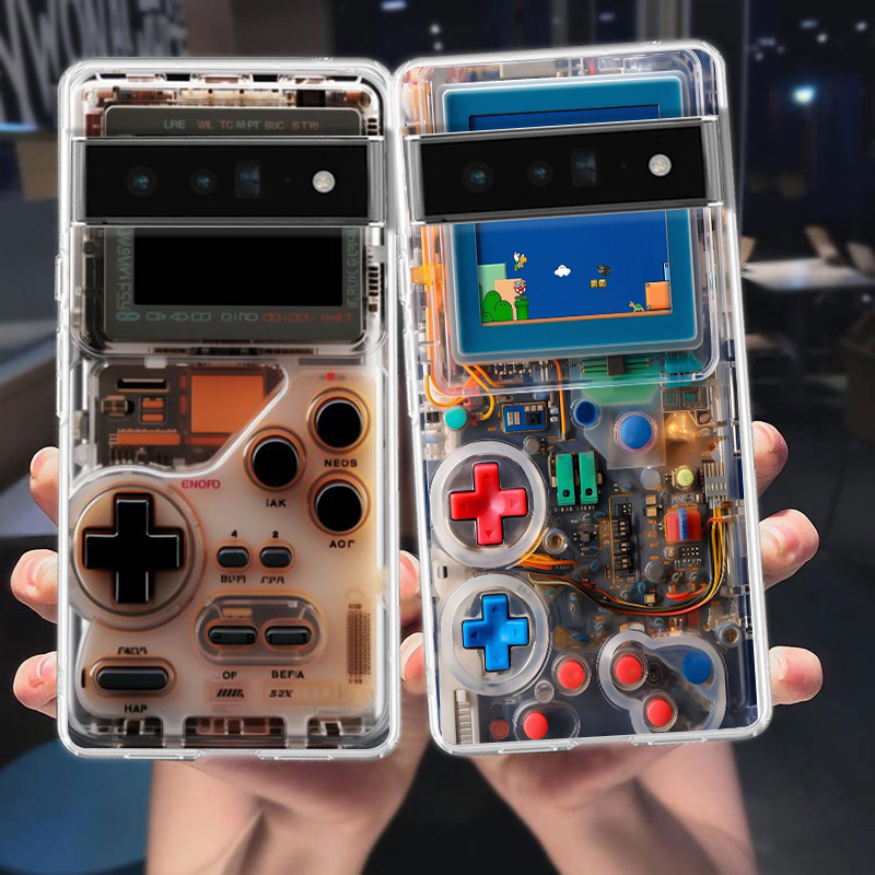 Gaming Console In Phone - Telefoon Case Cover voor Google Pixel