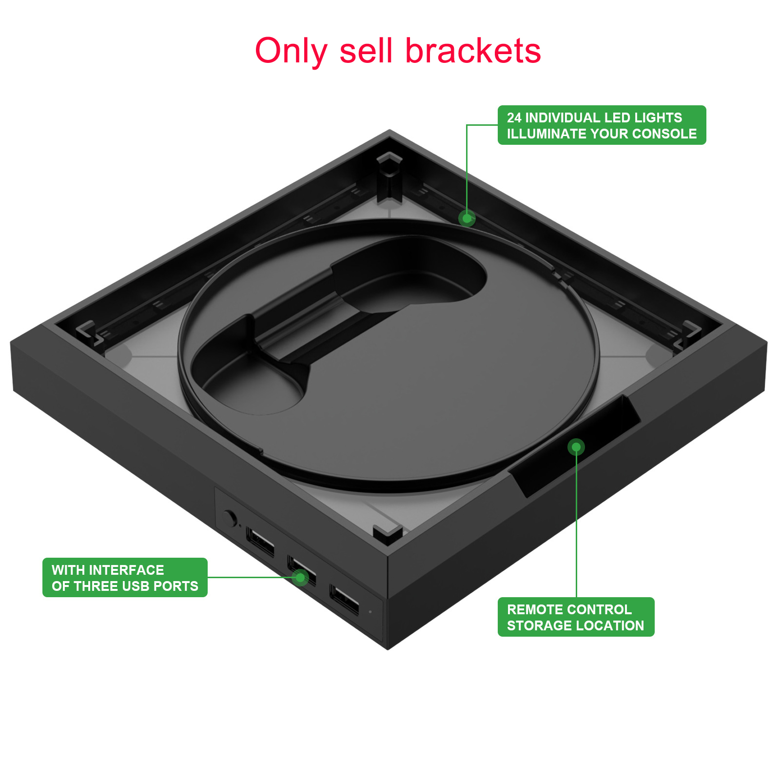 Gaming Console Xbox Series S - Basis Voor Xbox Serie X/S Verstelbare
