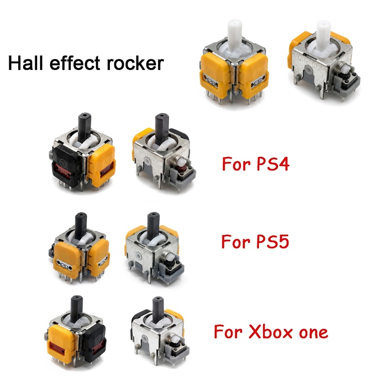 Gaming Console Gp Pro - 2-10 stuks Hall Effect Joystick Potentiometer