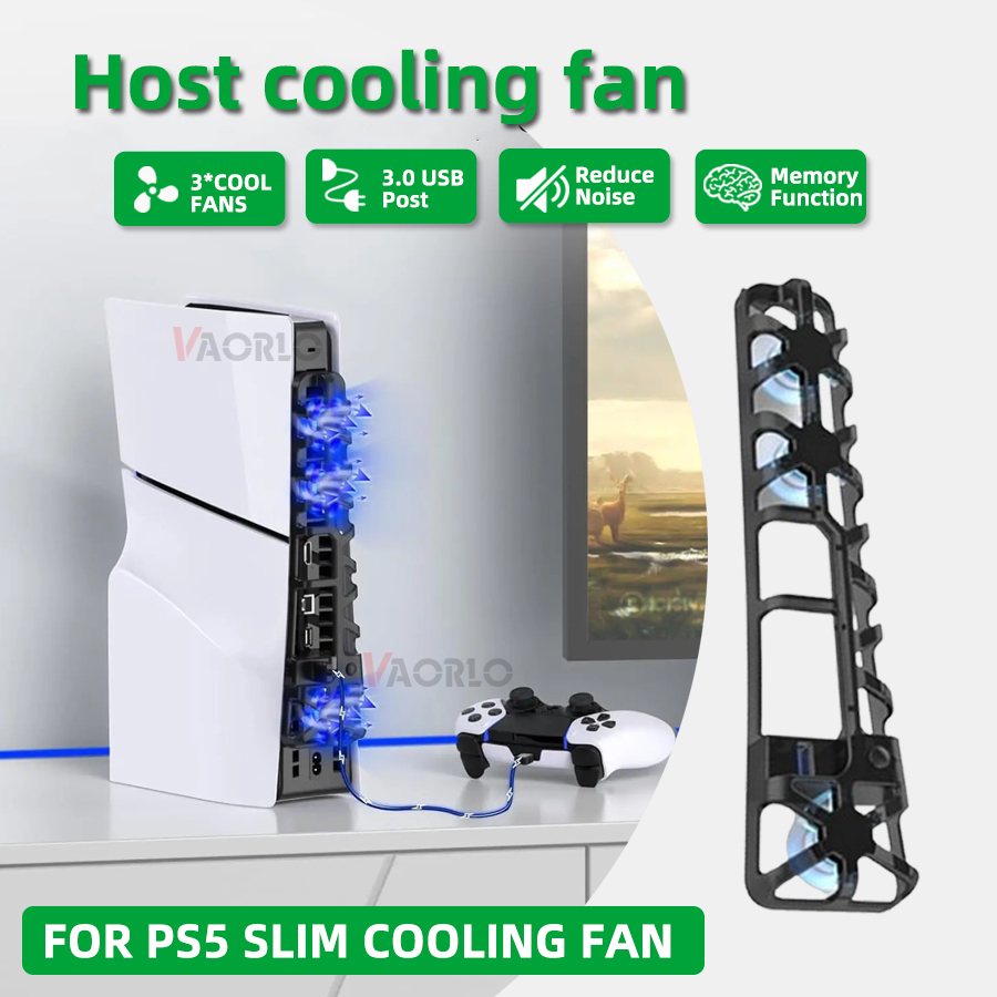 Console Cooling Fan - Koelventilator met 3 snelheidsstanden voor de