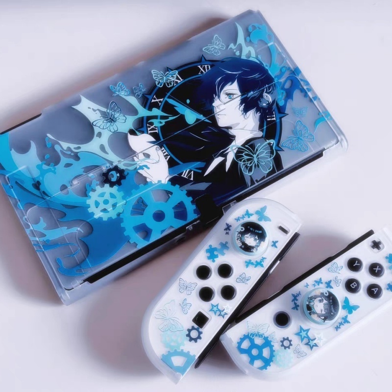 Nintendo Console Switch Oled - Hot Case Semi Transparante Persona 3