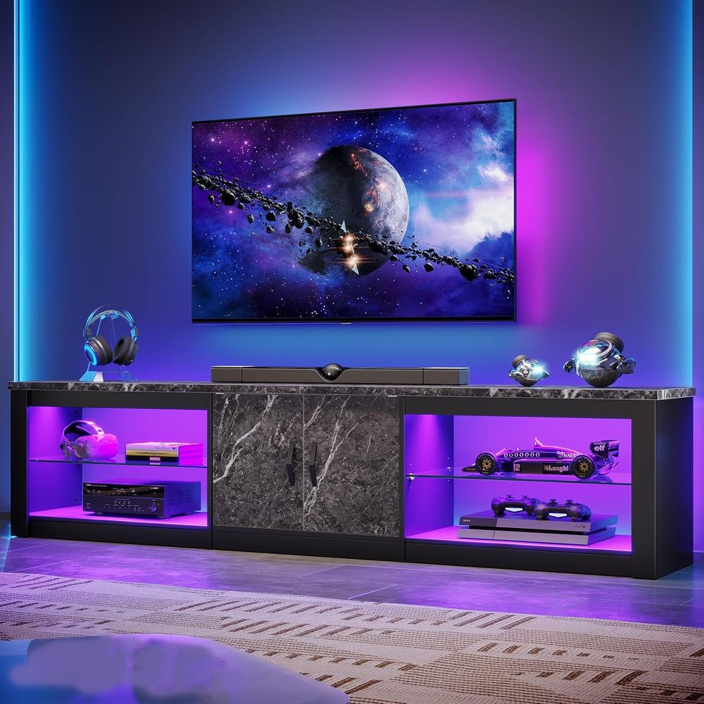Gaming Console Entertainment Center - 80 inch tv-standaard of 75/85/86 inch