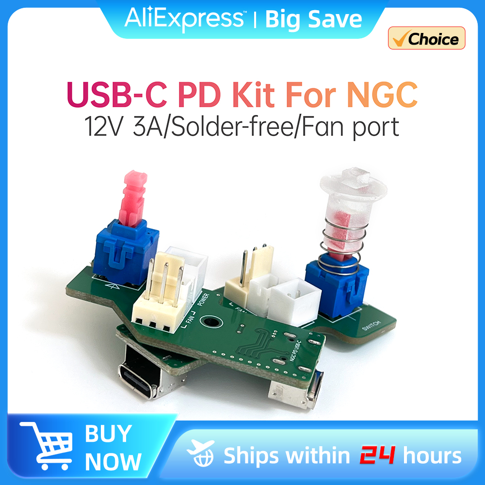 Console Cooling Fan - USB Type-C Power Adapter Kit voor