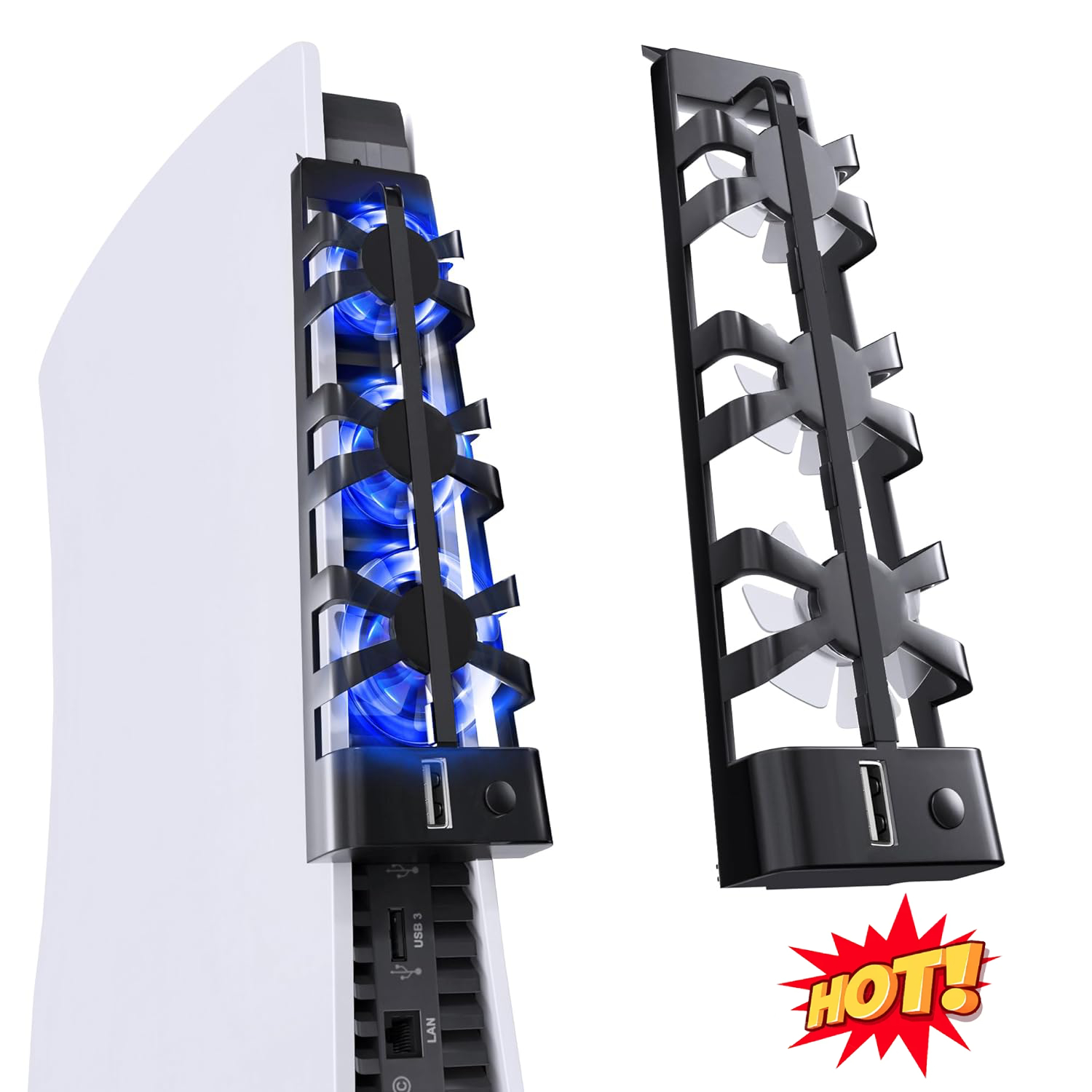 Console Cooling Fan - Koelventilator Voor Playstation 5 Console Disc