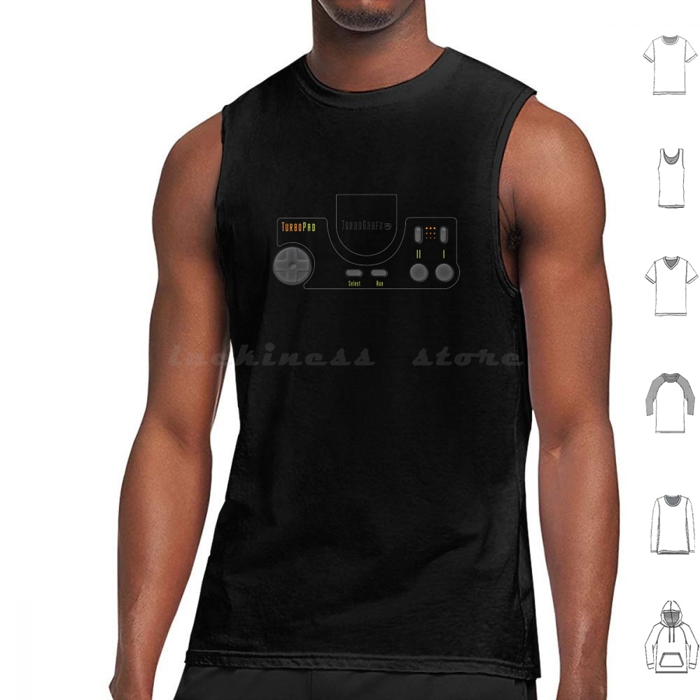Gaming Console In 90S - Turbo Pad Tank Tops Vest Mouwloos