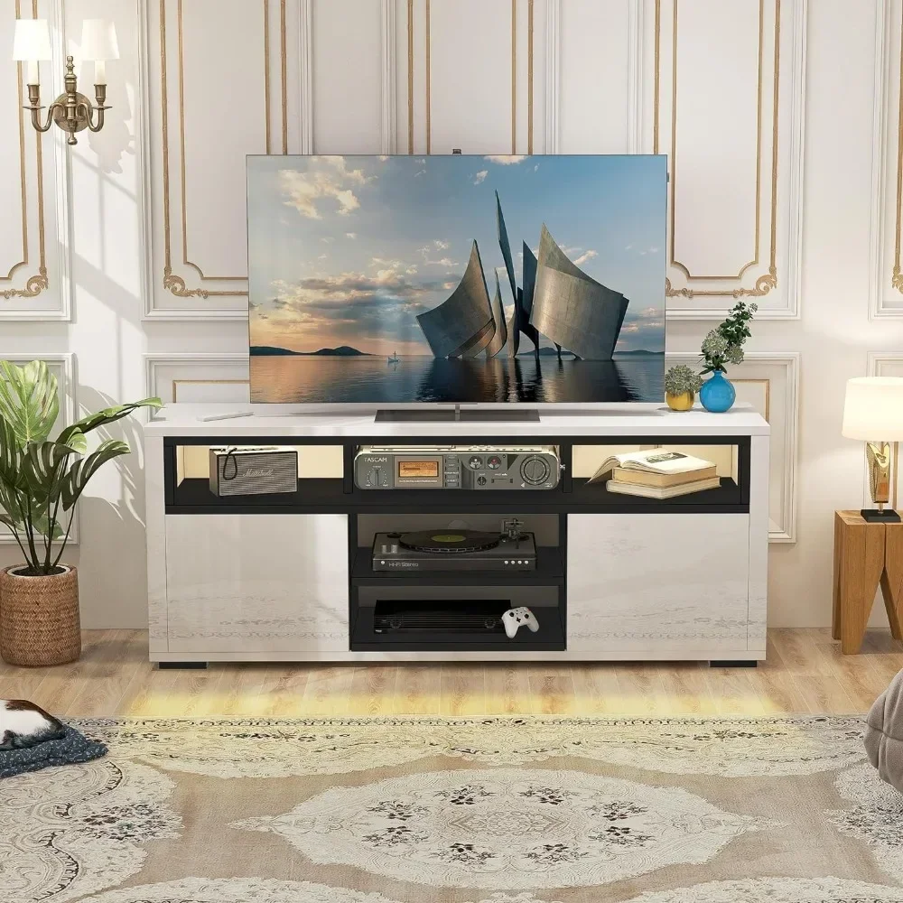 # Voor moderne LED TV-standaar - Gaming Console Entertainment Center recensie en prijs
