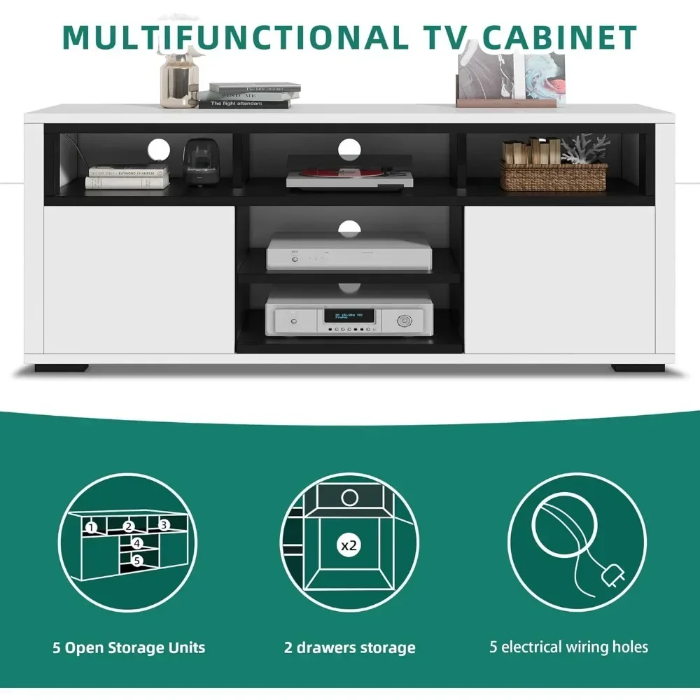 # Voor moderne LED TV-standaar - Gaming Console Entertainment Center recensie en prijs