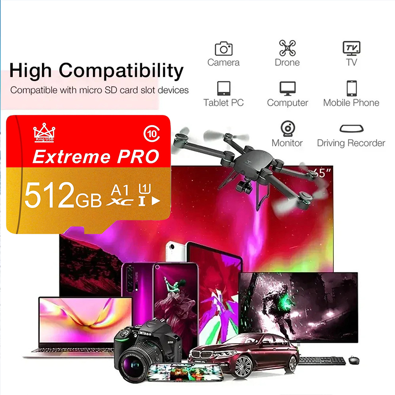 Snelle SD-kaarten 512GB 128GB  - Gaming Console In Phone recensie en prijs