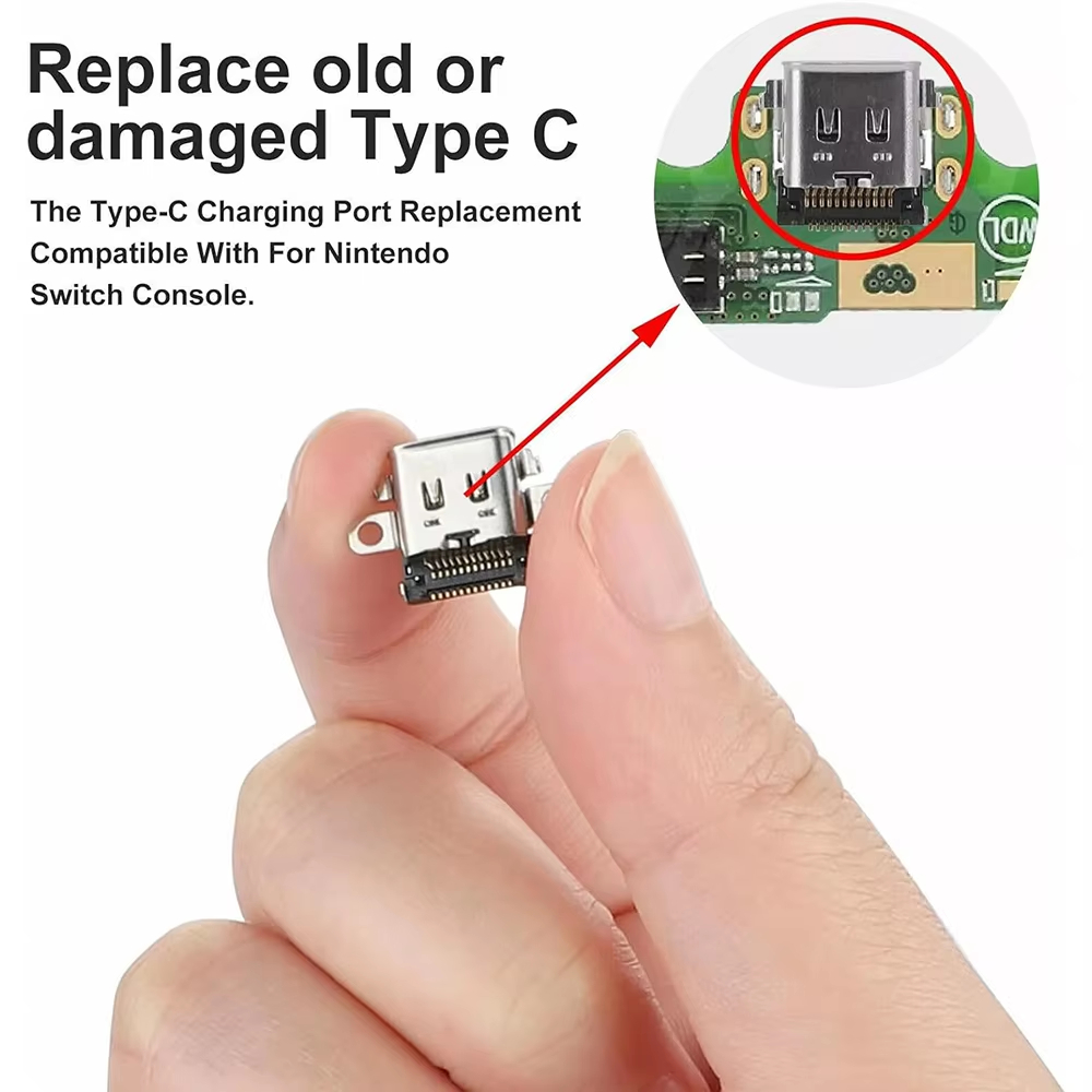 Vervanging Type C-poort oplaad - Nintendo Console Switch Oled recensie en prijs