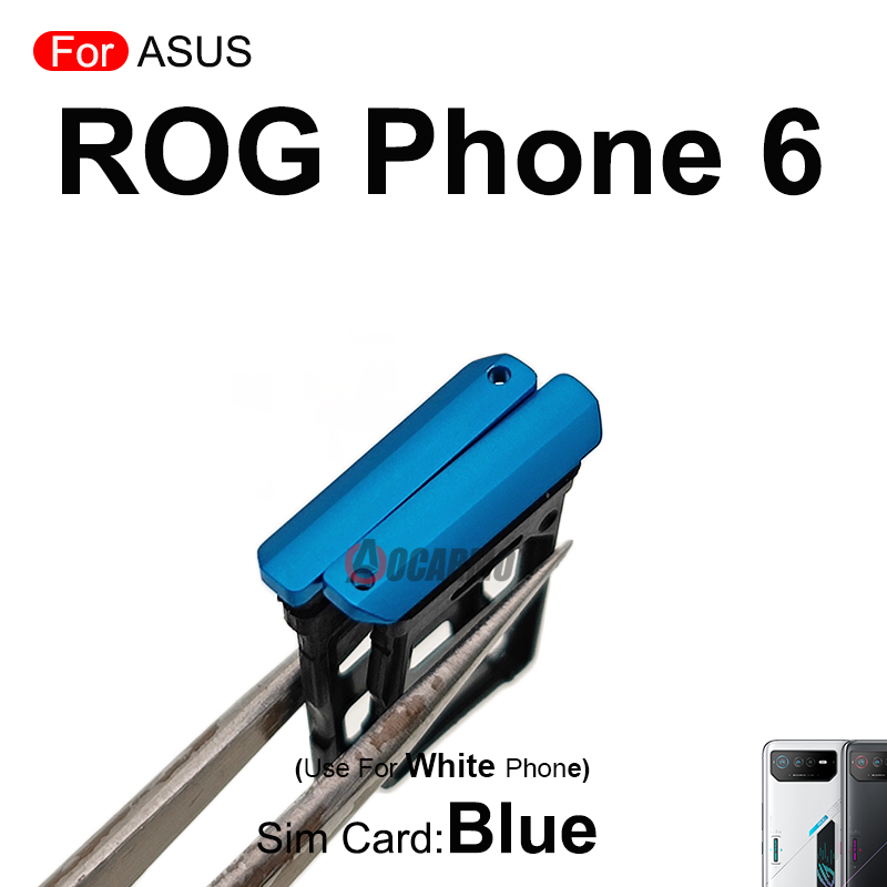 Blauw Rood Sim Tray Voor ASUS  - Gaming Console Asus recensie en prijs