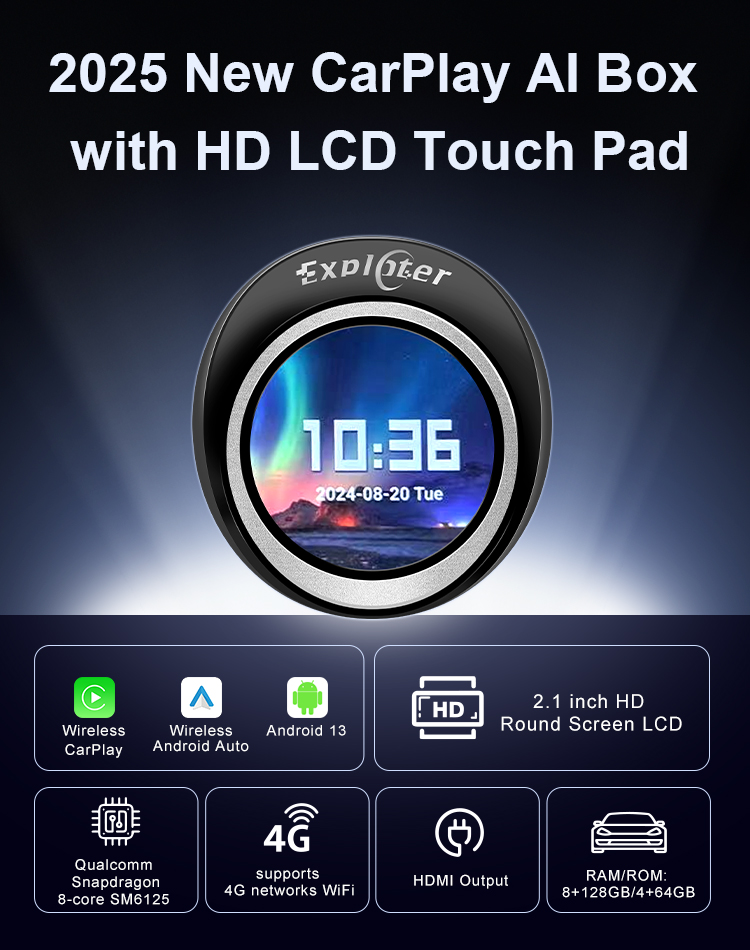 EXPLOTER ApplePie Touch CarPla - Hdmi Cable 2.1 recensie en prijs