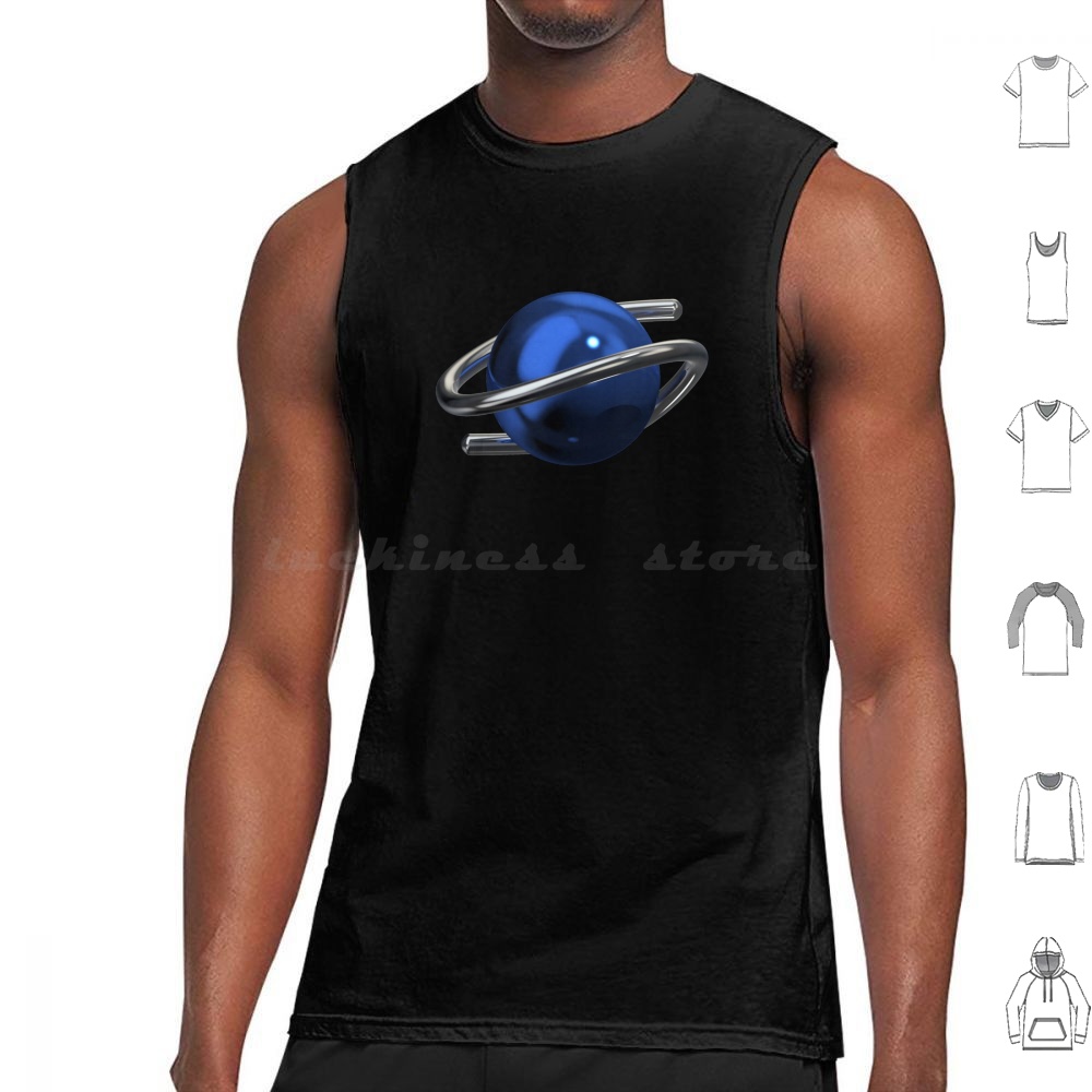 Saturn 3d Chrome Tank Tops Pri - Gaming Console Generations recensie en prijs