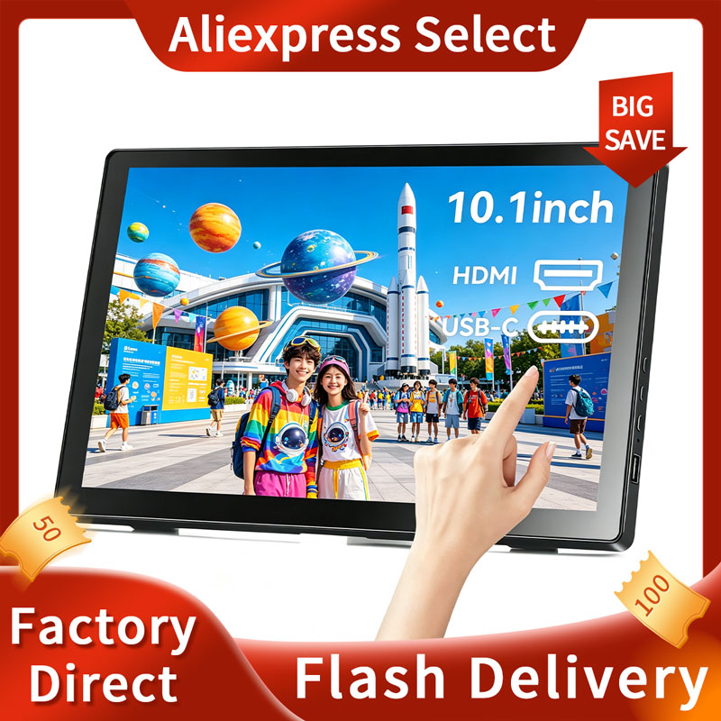 Kleine touchscreen-monitor 10, - Gaming Console Image recensie en prijs