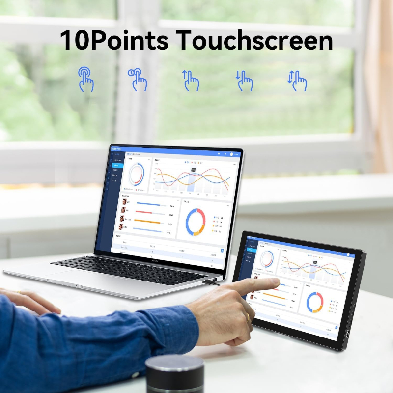 Kleine touchscreen-monitor 10, - Gaming Console Image recensie en prijs