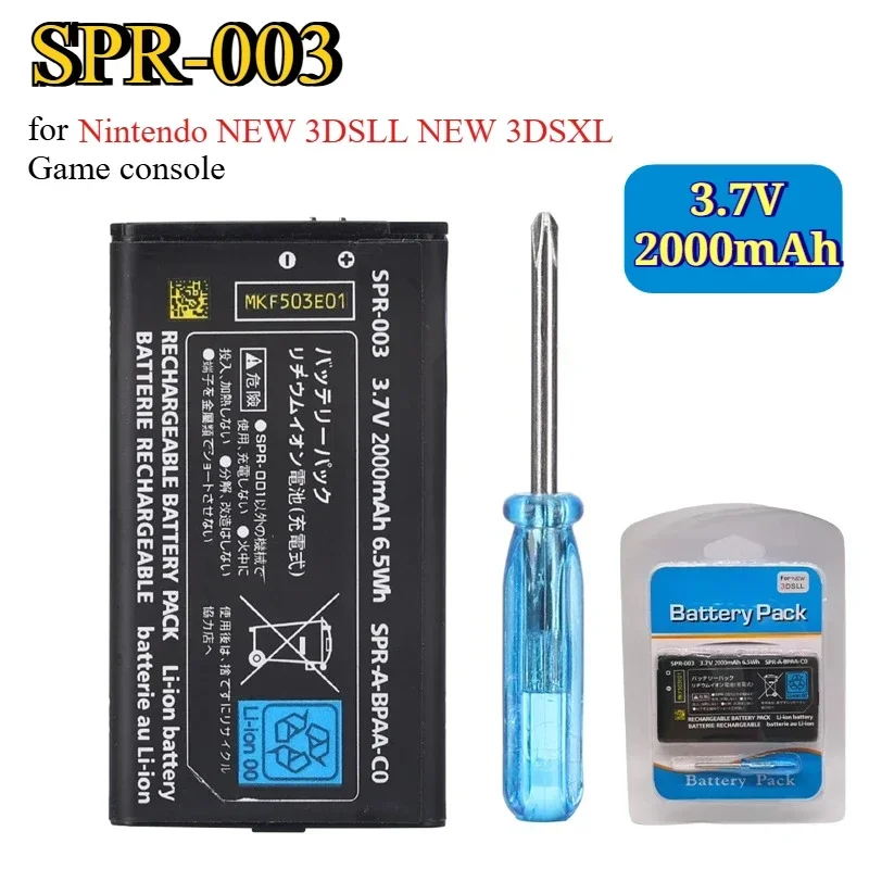 3.7V 2000mAh SPR-003 Vervangen - Gaming Console All recensie en prijs