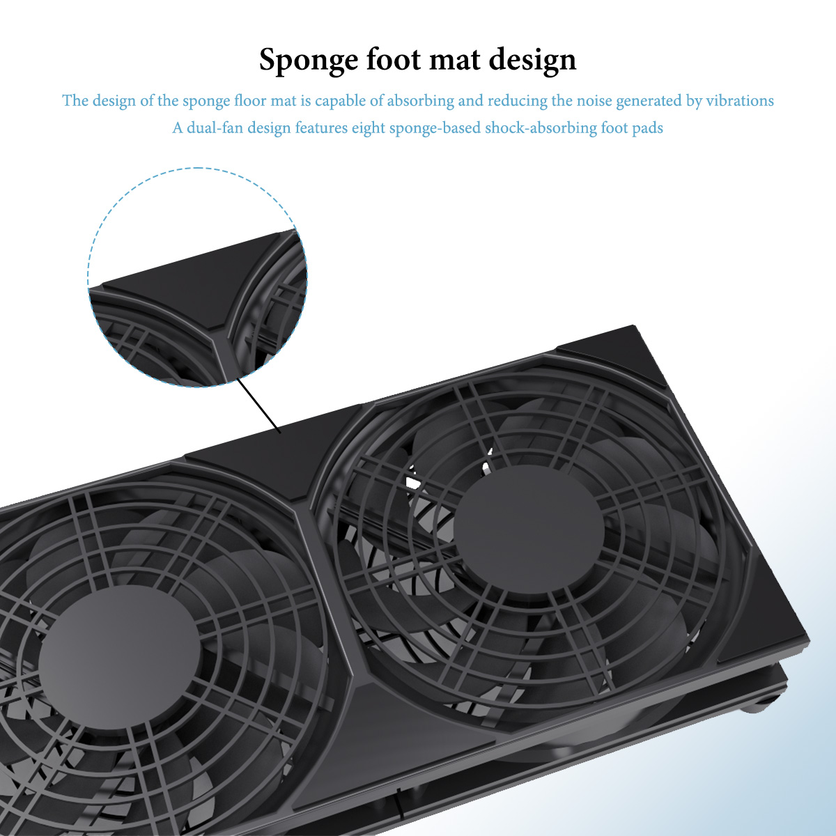Dubbele USB-koelventilator met - Console Cooling Fan recensie en prijs