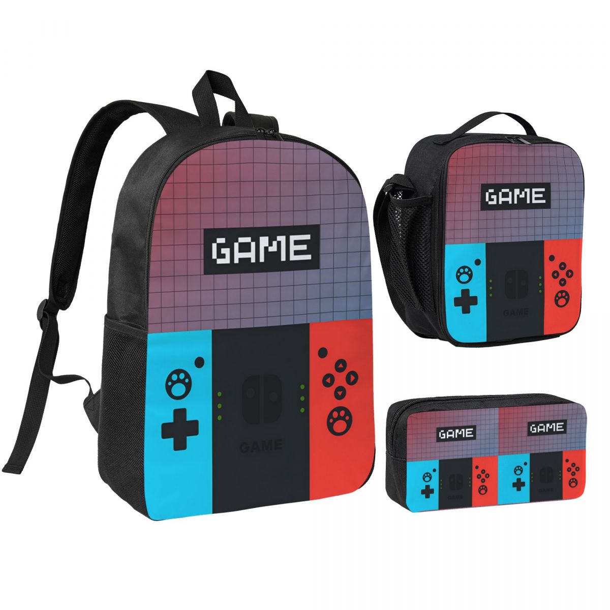 3pecs/set Games Console Rugzak - Gaming Console In 90S recensie en prijs