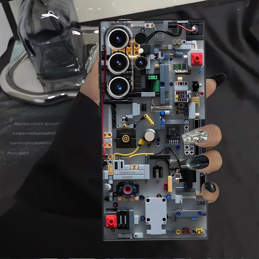 Paarse gameconsole hoesje voor - Gaming Console In Phone recensie en prijs
