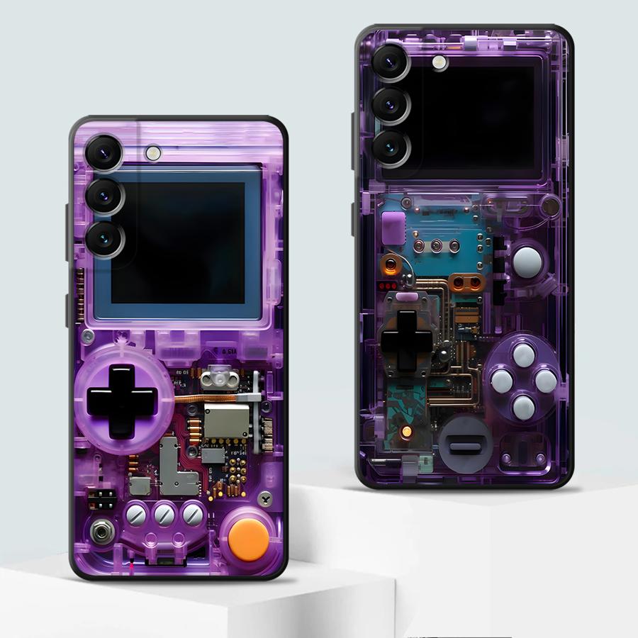 Paarse gaming console telefoon - Gaming Console In Phone recensie en prijs