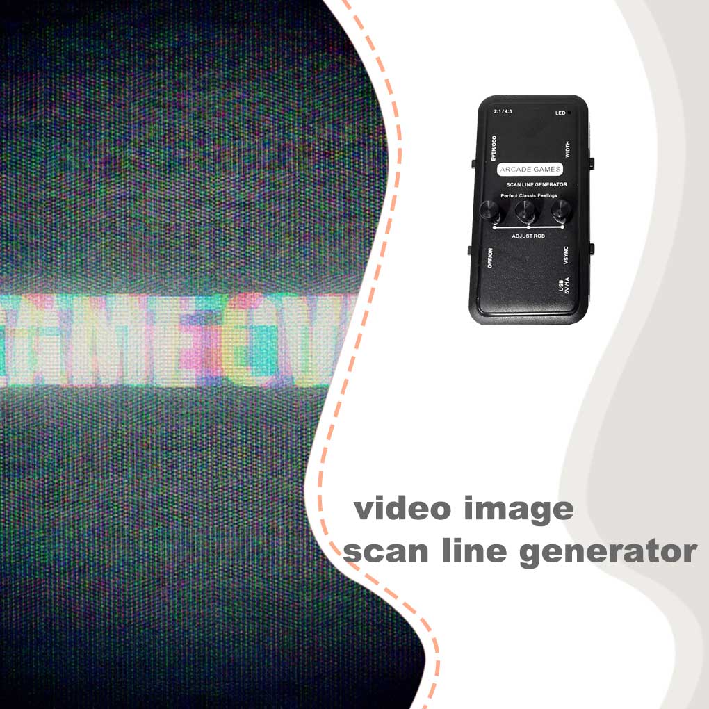 Verstelbare scanlijngenerator  - Gaming Console Generations recensie en prijs