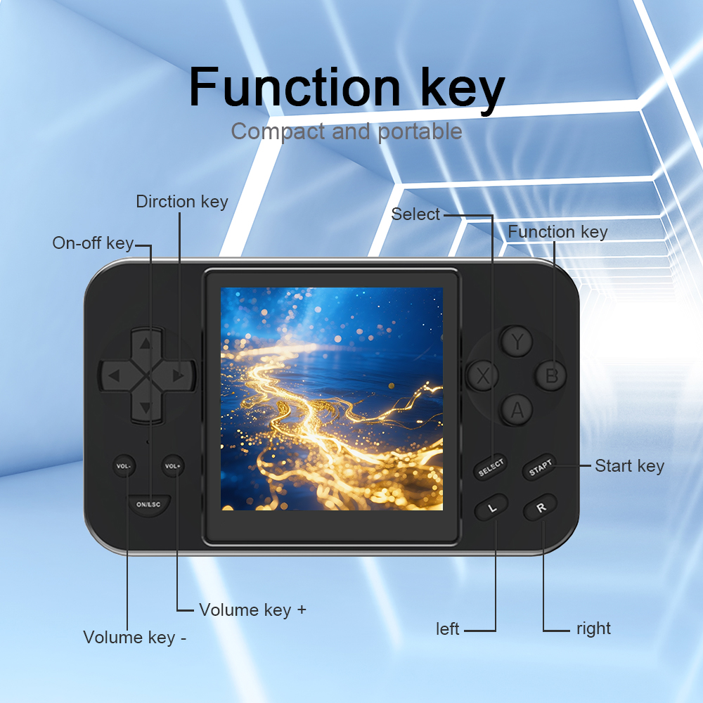 2026 NIEUW Retro Handheld Game - Gaming Console All recensie en prijs