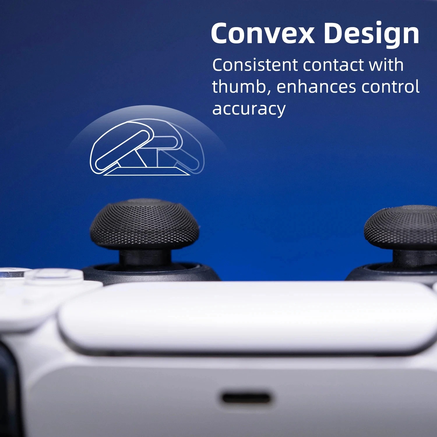 Skull & Co. Convexe duimgreeps - Ps5 Controller Cover recensie en prijs