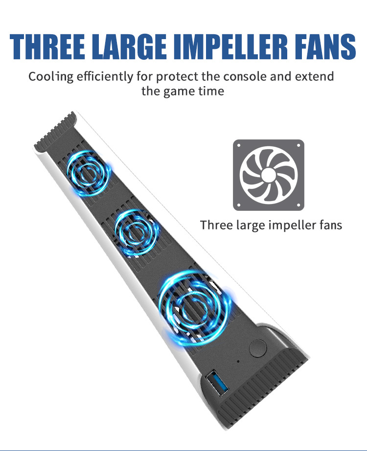 Voor PS5 Disc Edition Game Con - Console Cooling Fan recensie en prijs