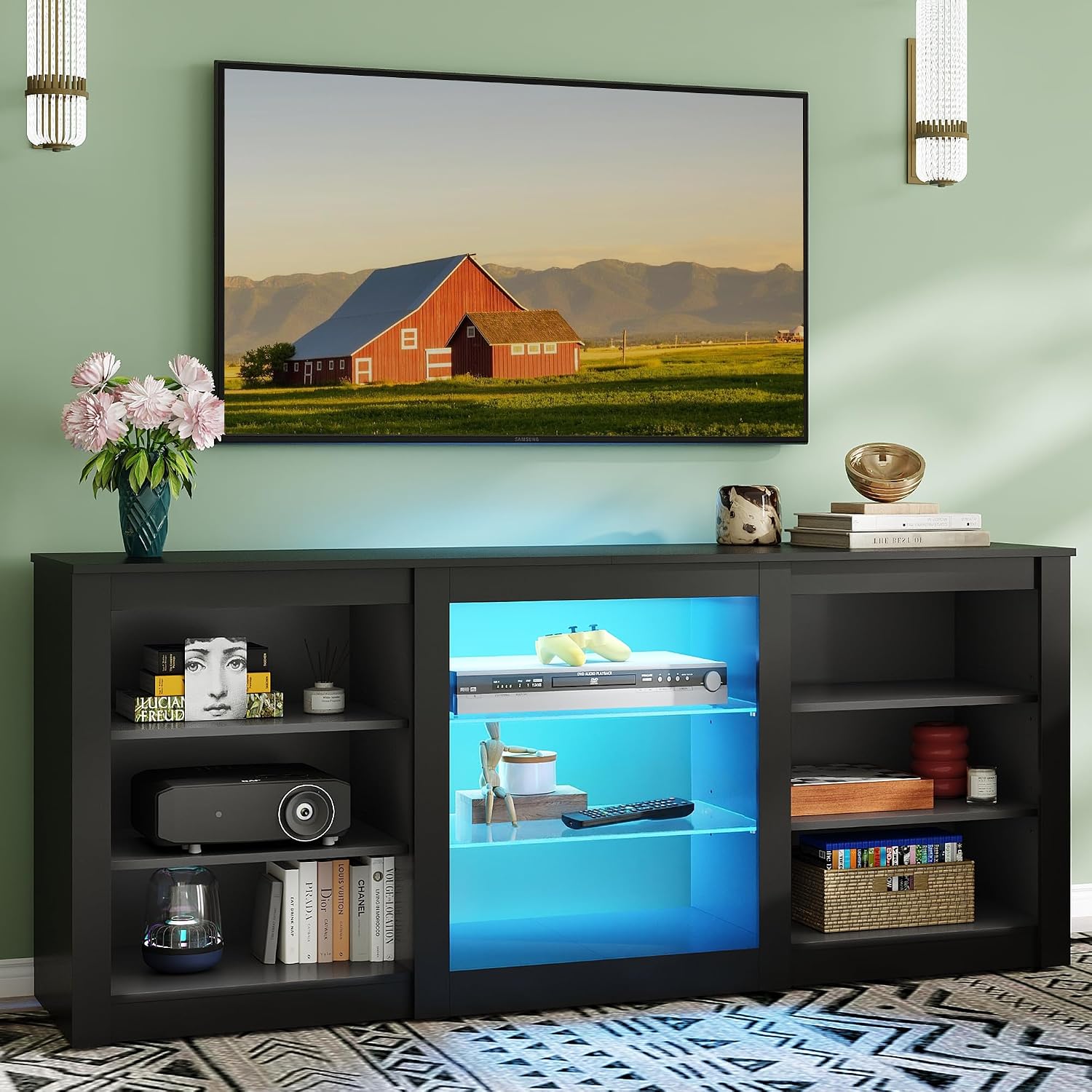 Modern tv-meubel, entertainmen - Gaming Console Entertainment Center recensie en prijs
