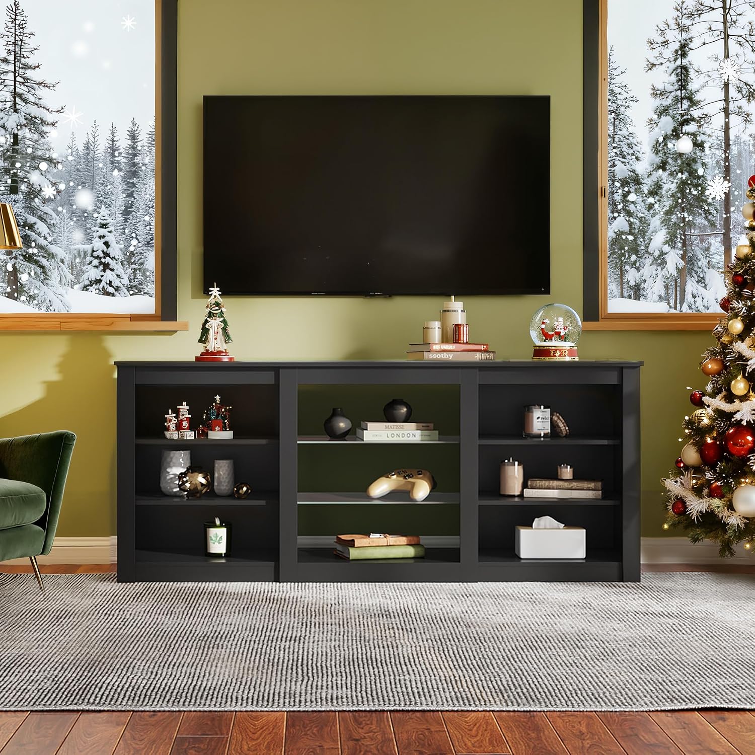 Modern tv-meubel, entertainmen - Gaming Console Entertainment Center recensie en prijs