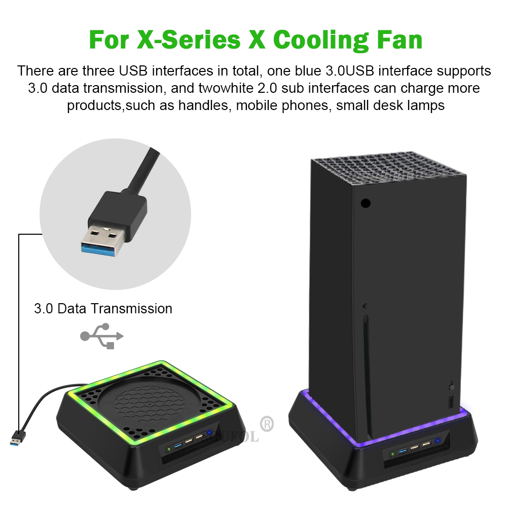 Voor Xbox Series X Console Koe - Console Cooling Fan recensie en prijs