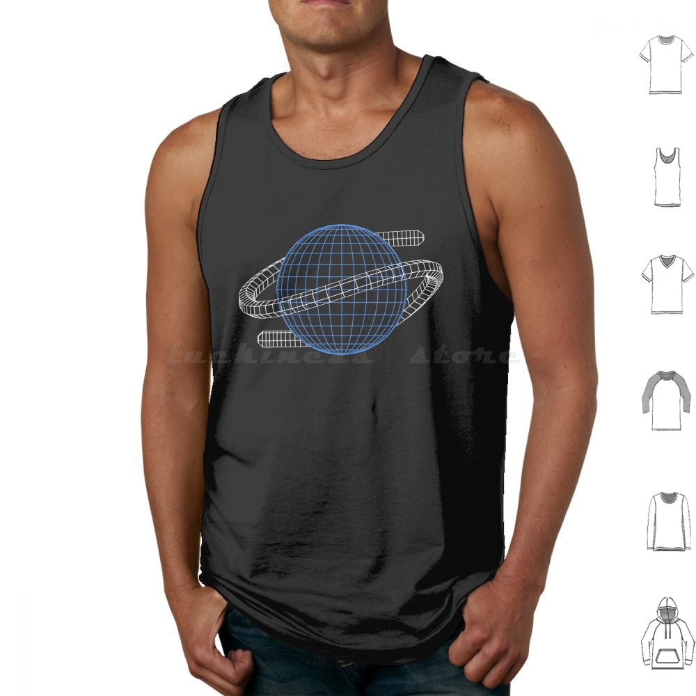Saturn Wireframe tanktops Prin - Gaming Console In 90S recensie en prijs