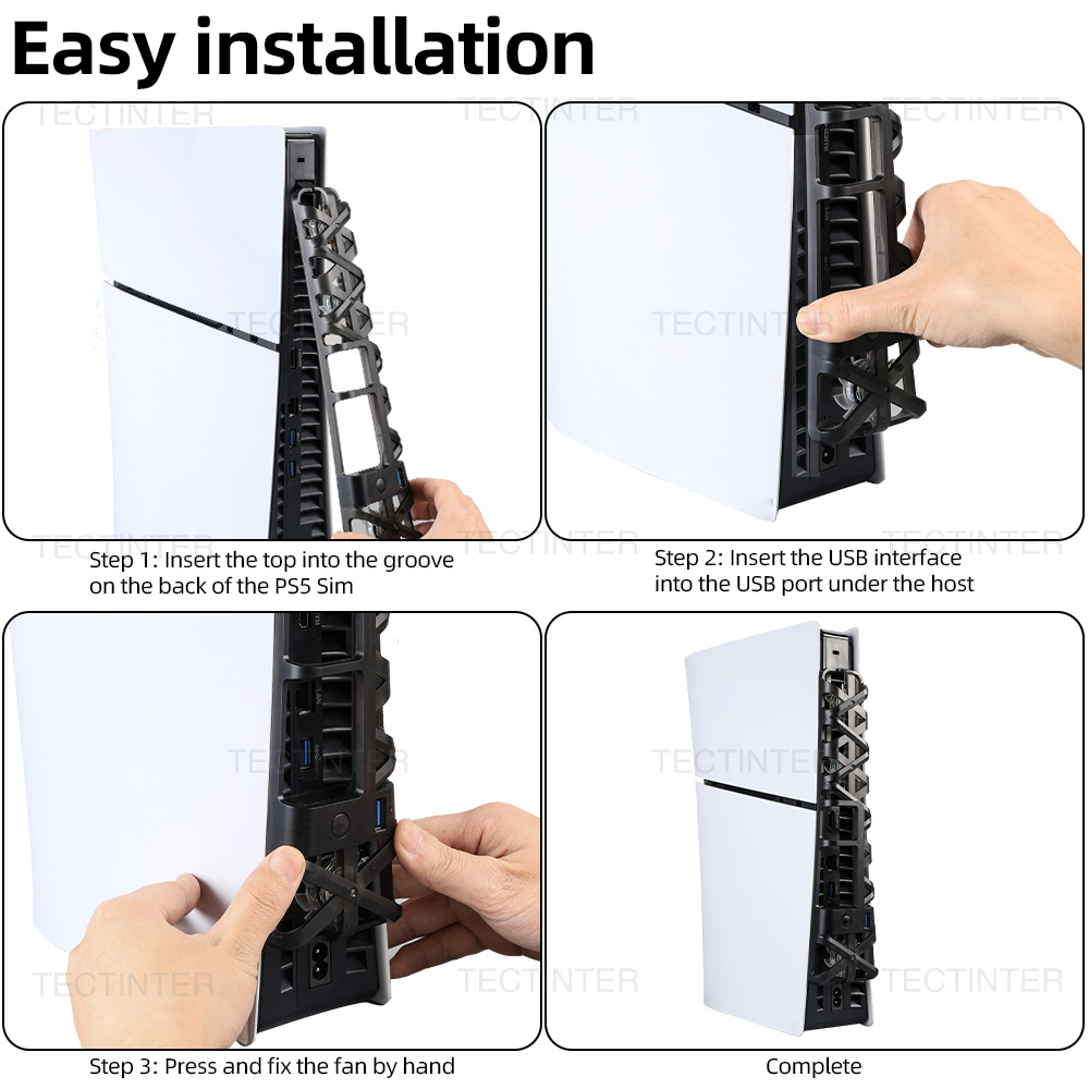Koelventilator voor PS5 Slim D - Console Cooling Fan recensie en prijs
