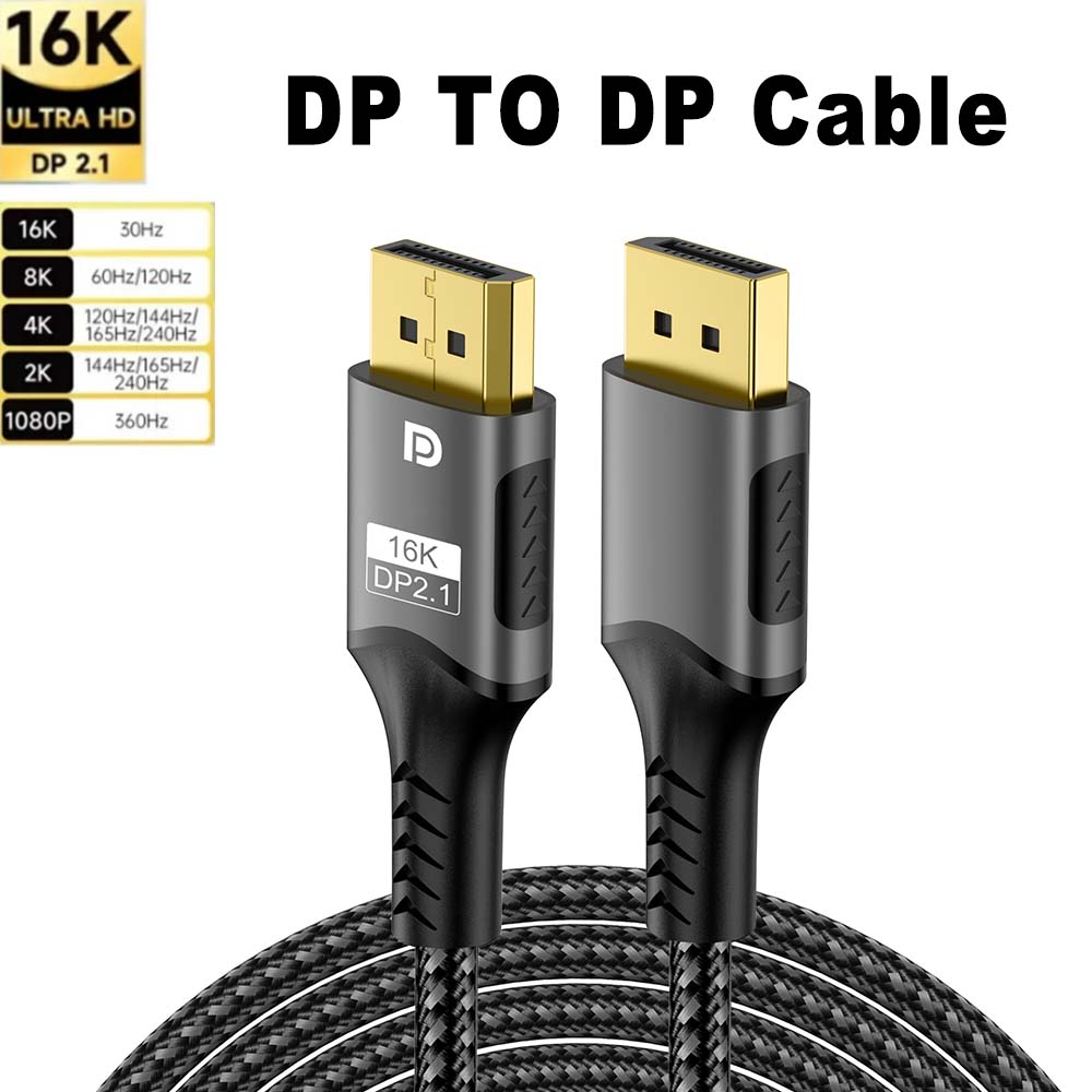 16K DP 2.1 8K@120Hz 4K@240Hz 8 - Hdmi Cable 2.1 recensie en prijs