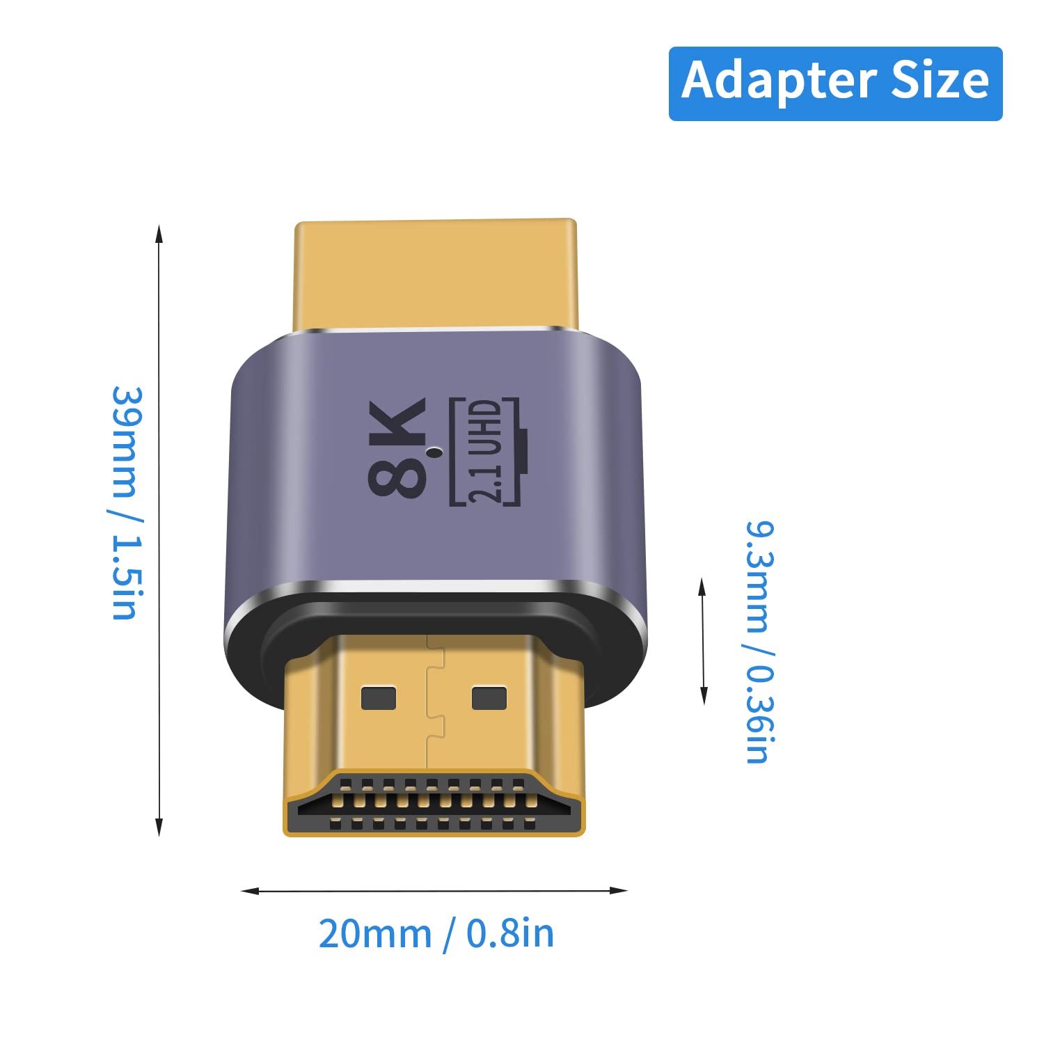 HDMI mannelijke naar mannelijk - Hdmi Cable 2.1 recensie en prijs