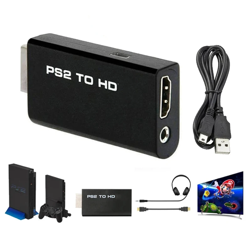 PS2 naar HDMI Audio Video Conv - Gaming Console All recensie en prijs