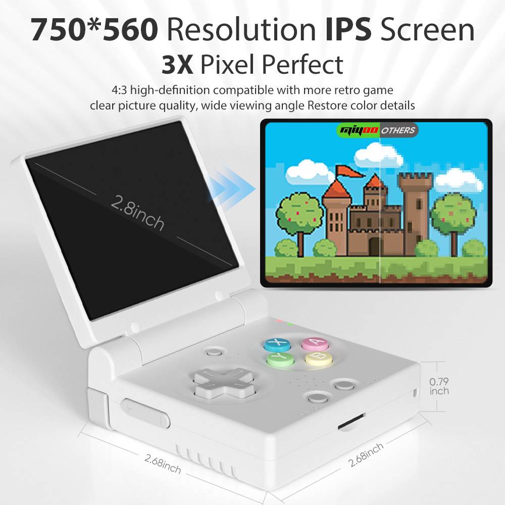 2026 MIYOO Mini Flip Retro Han - Gaming Console Zone recensie en prijs